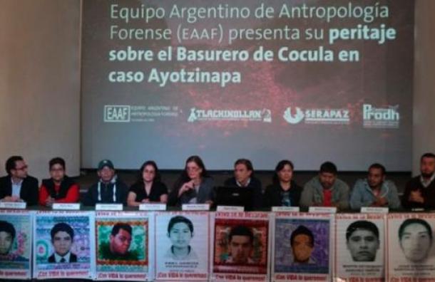 Peritos argentinos niegan que los restos encontrados en el basurero de Cocula sean de los 43 de Ayotzinapa