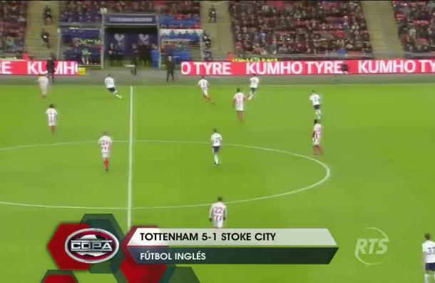 Tottenham vence en un aplastante 5-1 al Stoke City